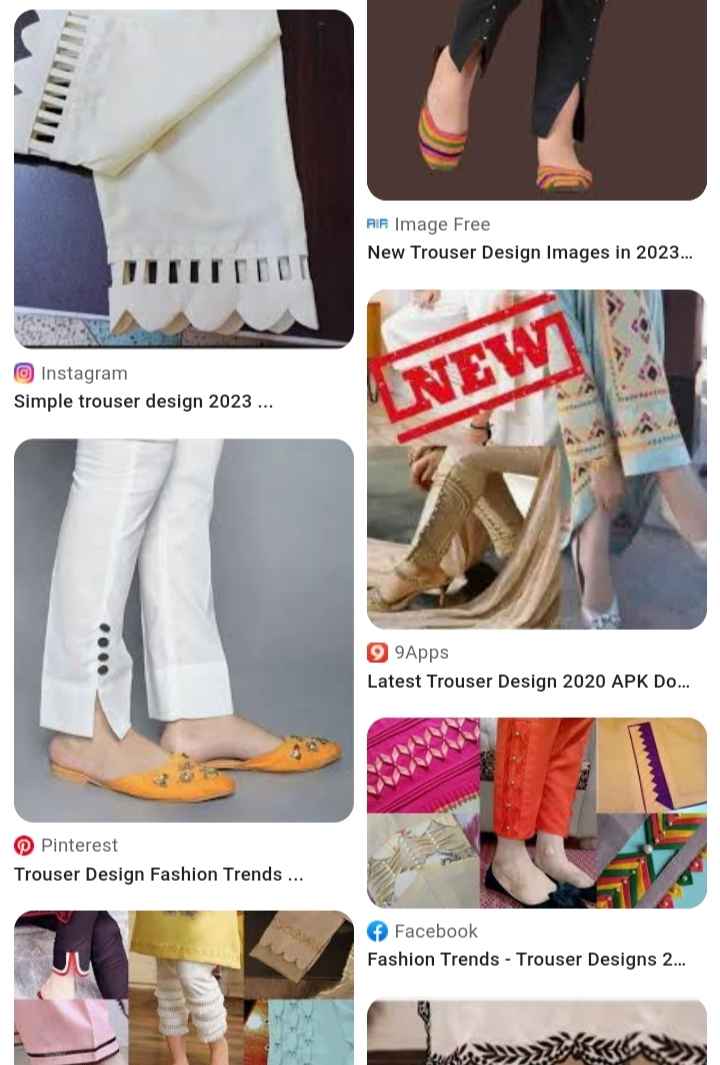 Women Trouser Design 2023 | Girls Trousers, Shalwar & Tights-saigonsouth.com.vn